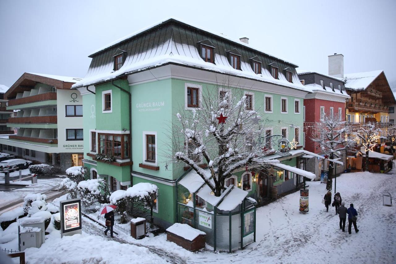 Hotel Gruener Baum Zell am See Exterior foto